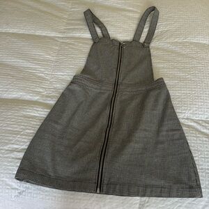 H&M New Overall Dress - Silver zipper